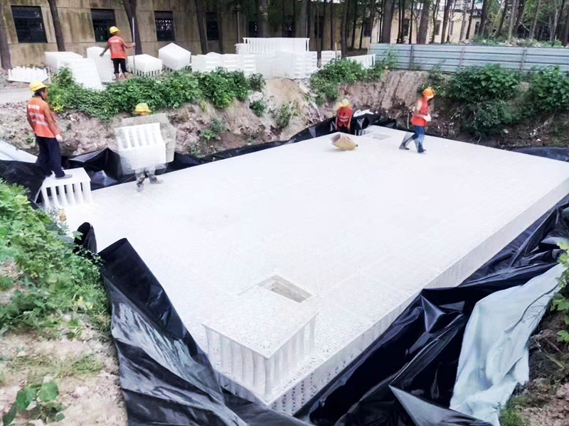 蓄水模塊專(zhuān)為海綿城市雨水收集應(yīng)用